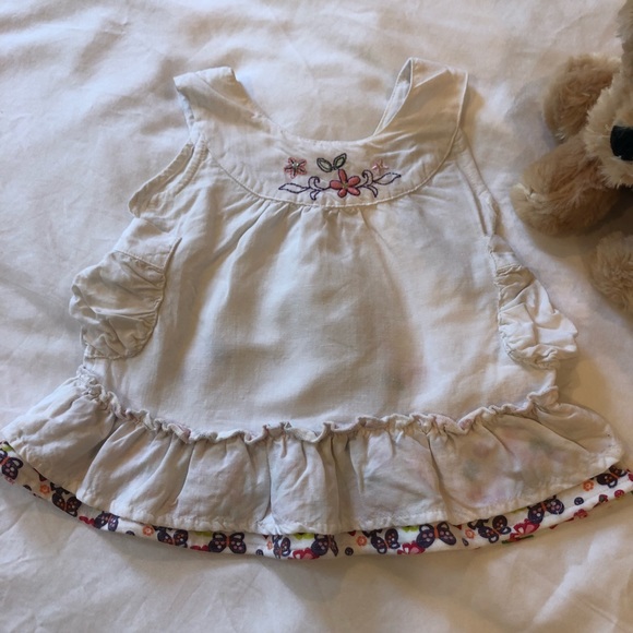 🍼 Embroidered cute dress 💯 cotton - Picture 2 of 6